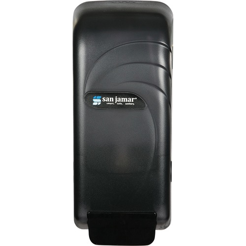 San Jamar Soap & Hand Sanitizer Dispenser - 27.05 fl oz Capacity - Black - 1Each