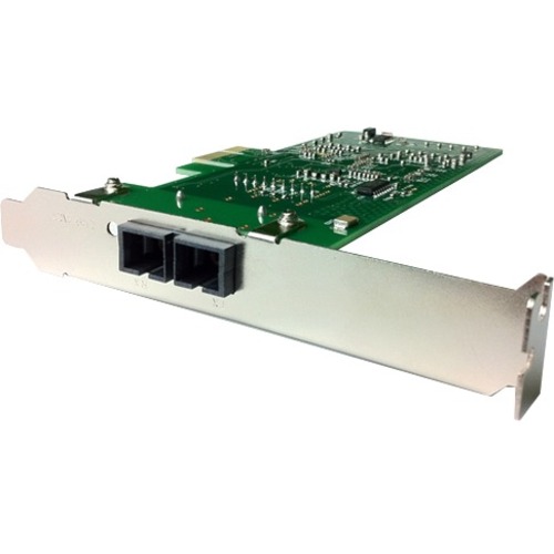 Amer Fiber Optic Card - PCI Express - 1 Port(s) - 1 x SC Port(s) - 1000Base-X - Plug-in Card