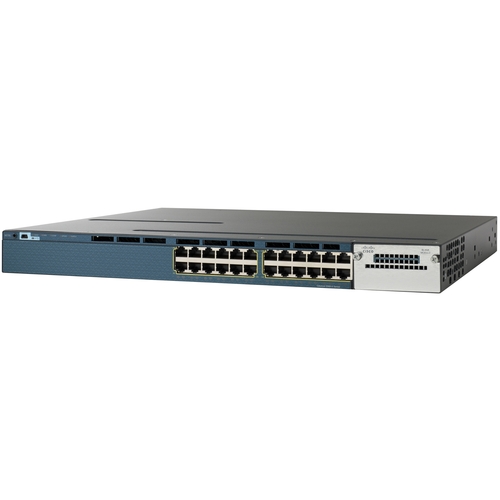 Cisco Catalyst WS-C3560X-24P-L Ethernet Switch - 24 Ports - Manageable - Gigabit Ethernet - 10/100/1000Base-T - Refurbished - 3 Layer Supported - Twisted Pair - PoE Ports - Rack-mountable, Desktop - Lifetime Limited Warranty