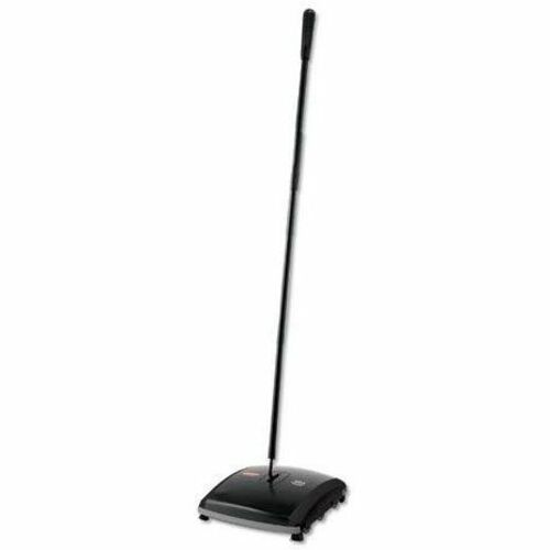 Rubbermaid FG421388BLA Dual Action Mechanical Sweeper, Bristles - Polyester Blend Bristle - 11.2" Overall Length - 4