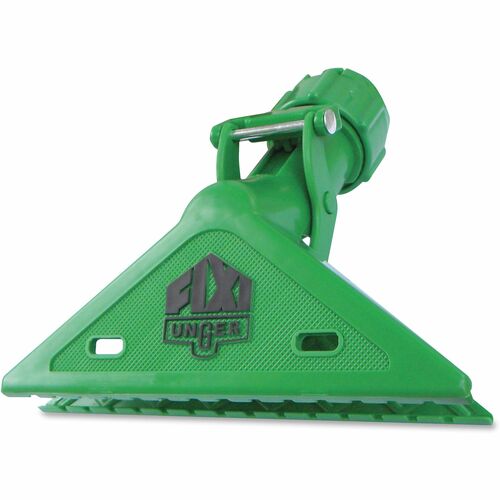 Unger FIXI-Clamp - For Telescopic Pole - Green - Plastic - 1 Each