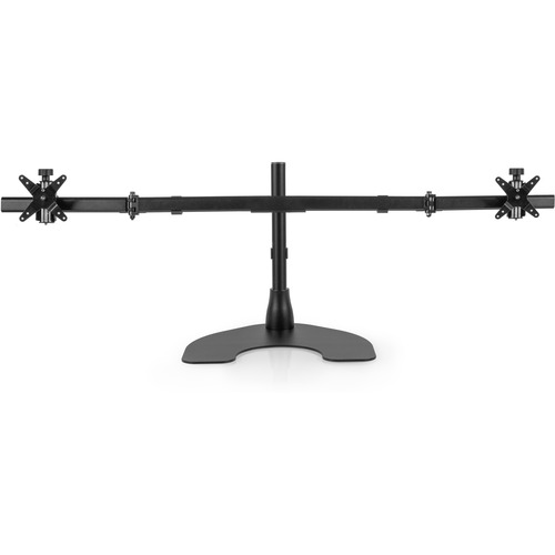 Ergotech Dual LCD Monitor Desk Stand - 16" pole - Black - Dual