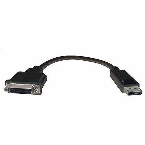 Comprehensive DisplayPort Male To DVI Female Adapter Cable - 8" DisplayPort/DVI-D Video Cable for Video Device, HDTV, Display - First End: 1 x DisplayPort 1.1a Digital Audio/Video - Male - Second End: 1 x DVI-D (Single-Link) Digital Video - Female - Suppo