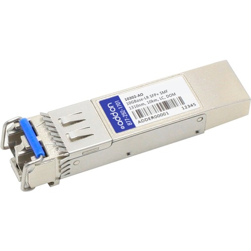 AddOn Extreme Networks 10302 Compatible TAA Compliant 10GBase-LR SFP+ Transceiver (SMF, 1310nm, 10km, LC, DOM) - 100% compatible and guaranteed to work