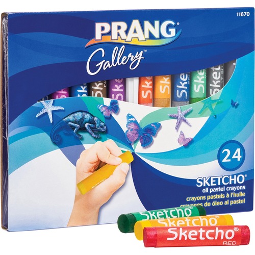 Prang Sketcho Oil Pastel - Multi - 24