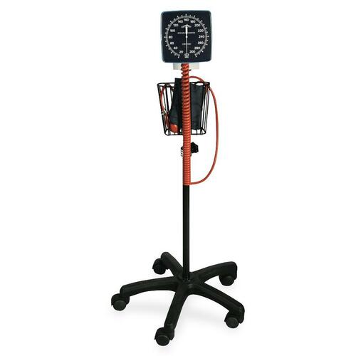 Medline Latex-Free Mobile Aneroid Blood Pressure Monitor - For Blood Pressure - Latex-free - 1 Each