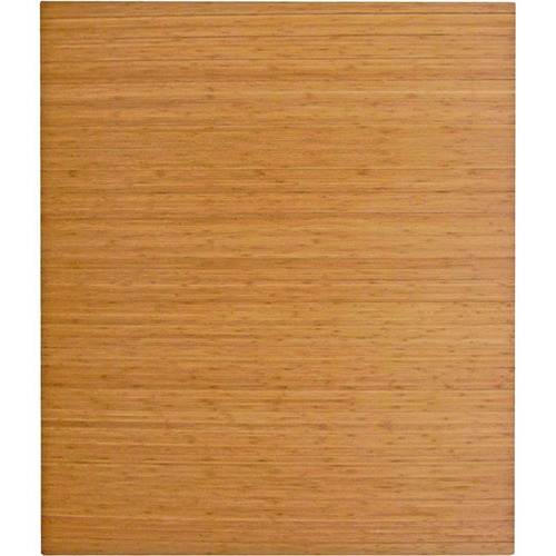 Anji Roll-Up 5mm with 2" Wide Slats - Carpeted Floor, Hard Floor, Home, Office - 48" Length x 60" Width x 0.197" Thickness - Rectangular - Natural - Bamboo - Natural