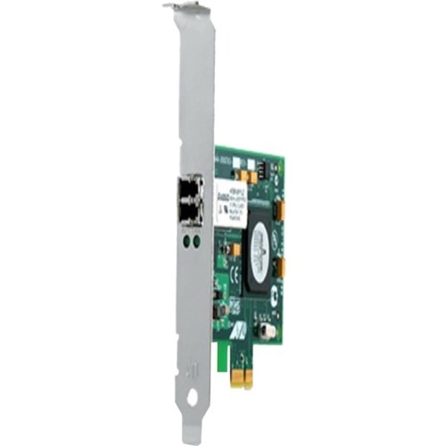 Allied Telesis Fast Ethernet Fiber Network Interface Card with PCI-Express - PCI Express x1 - 1 Port(s) - Low-profile, Full-height - 100Base-FX - Plug-in Card