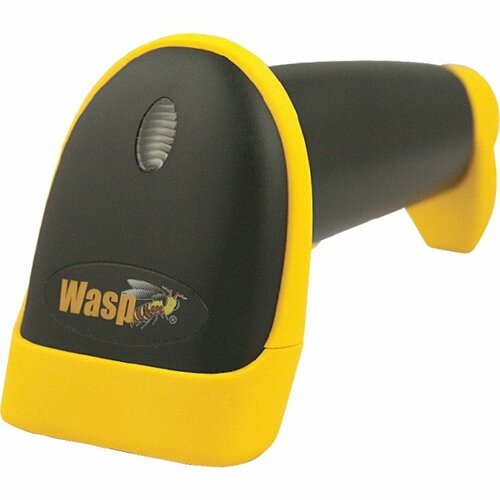 Wasp WWS550i Freedom Cordless Barcode Scanner - Wireless Connectivity - 230 scan/s - 12" Scan Distance - 1D - Laser - CCD - Linear