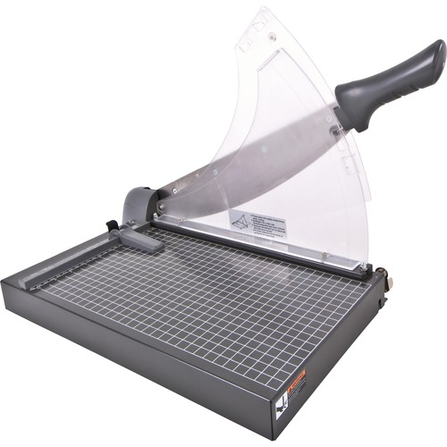 Swingline ClassicCut Low Force Guillotine Trimmer - 40 Sheet Cutting Capacity - 14" (355.60 mm) Cutting Length - Self-sharpening, Blade Guard - Steel, Metal - Graphite - 1 Each