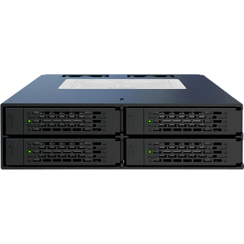 Icy Dock MB994SP-4SB-1 4 in 1 SATA Hot Swap Backplane RAID Cage - 4 x HDD Supported - 4 x SSD Supported - RAID Supported - 5 RAID Levels - 4 x Total Bays - 4 x 2.5" Bay - Internal