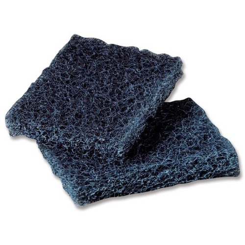 Scotch-Brite #88 Extra Heavy-Duty Pot 'n Pan Scour Pads, 3 1/2" x 5" , Gray, Pack Of 40 Pads - 3.5" Height x 5" Width - 40/Pack - Synthetic Fiber, Synthetic, Mesh - Gray