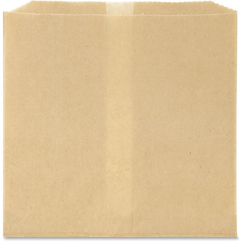 Health Gards Receptacle Liners - 8" Width x 8.50" Length x 7" Depth - Brown - Paper, Wax - 500/Carton - Waste Disposal