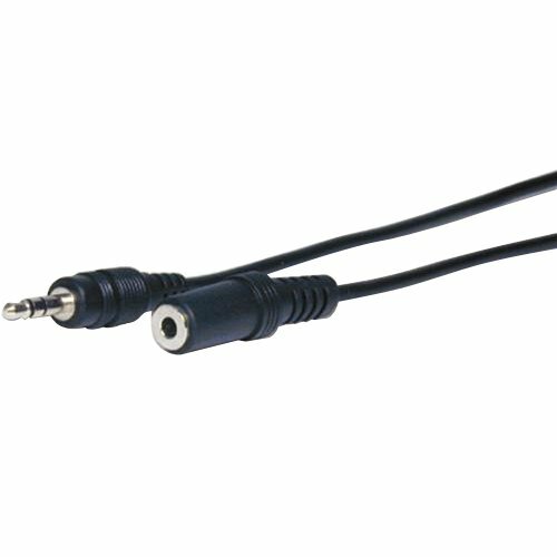 Comprehensive Standard Series 3.5mm Stereo Mini Plug to Jack Audio Cable 10ft - 10 ft Mini-phone Audio Cable for Audio Device - First End: 1 x Mini-phone Stereo Audio - Male - Second End: 1 x Mini-phone Stereo Audio - Female - Shielding - Nickel Plated Co