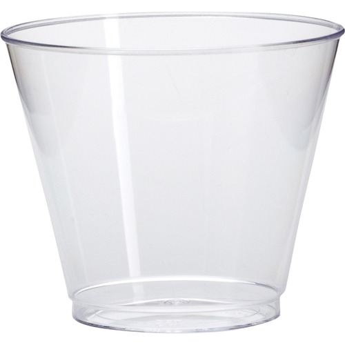 Comet Transparent Tumbler - 5 fl oz - Clear - Polystyrene - Multipurpose - 1000 / Carton