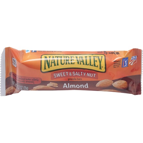 NATURE VALLEY Sweet & Salty Nut Bars - Sweet and Salty - 1.20 oz - 16 / Box