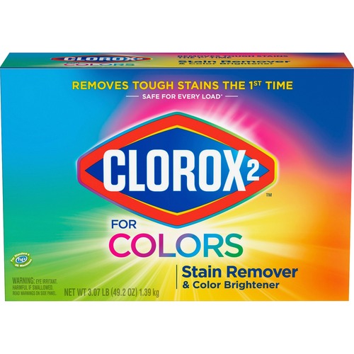 Clorox 2 for Colors Stain Remover and Color Brightener Powder - 49.20 oz (3.07 lb) - 1 Each - Multi