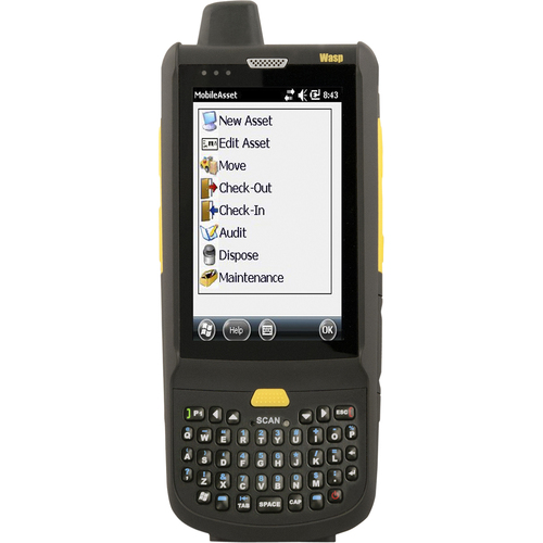 Wasp HC1 Mobile Computer with QWERTY Keypad - Marvell PXA320 806 MHz - 256 MB RAM - 512 MB Flash - 3.8" Touchscreen - LCD - 44 Keys - Microsoft Windows Embedded Handheld 6.5 - Wireless LAN - Battery Included