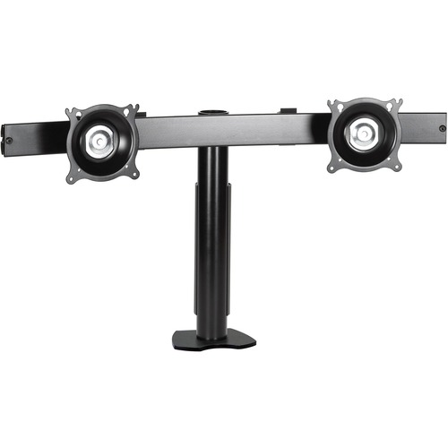 Chief KTC325B Desk Mount for Flat Panel Display - Black - 10" to 24" Screen Support - 20 lb Load Capacity - 75 x 75, 100 x 100 - VESA Mount Compatible