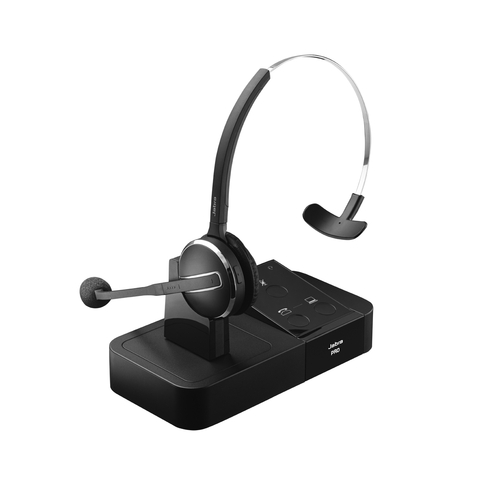 Jabra PRO 9450 Flex - Mono - Wireless - DECT - 450 ft - Over-the-head - Monaural - Supra-aural - Noise Cancelling Microphone - Noise Canceling - Telephone Headsets & Accessories - JBR01293