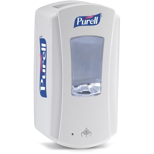 PURELL® LTX-12 White Touch-free Dispenser - Automatic - 1.20 L Capacity - White - 1Each - Liquid Soap / Sanitizer Dispensers - GOJ192004