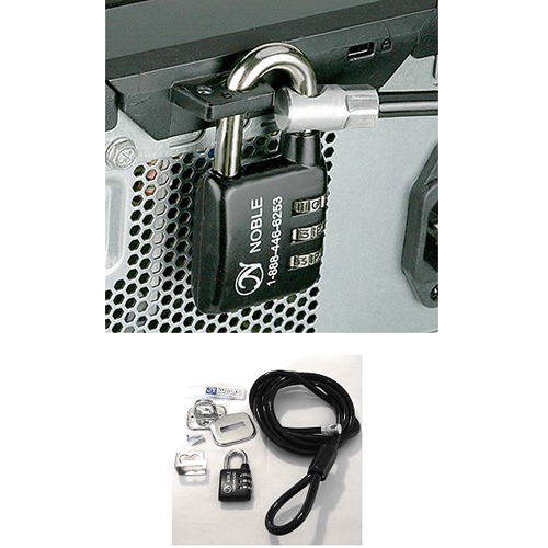 Noble Anti-Theft Security Lock Kit - Combination Lock - Steel - 6ft