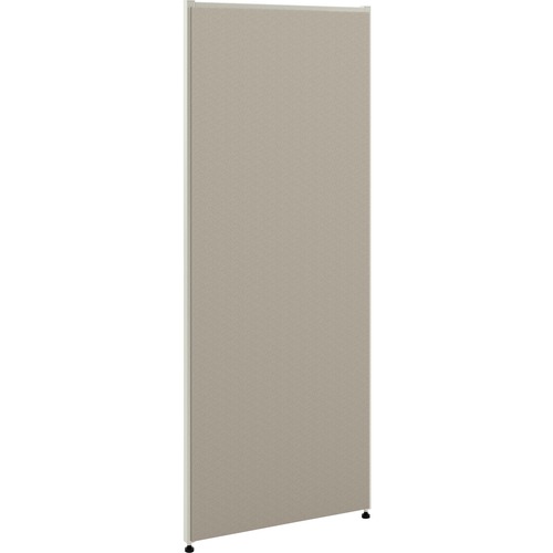 HON Verse HBV-P6030 Panel - 30" Width x 60" Height - Metal, Plastic, Fabric - Light Gray, Gray