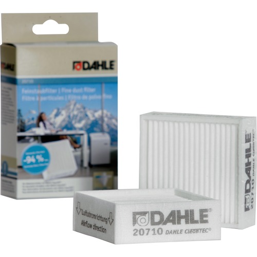 Dahle 20710 CleanTEC Fine Dust Filter for Dahle CleanTEC Shredders - Remove Dust - 98% Particle Removal Efficiency Particles - 1.4" Height x 4" Width