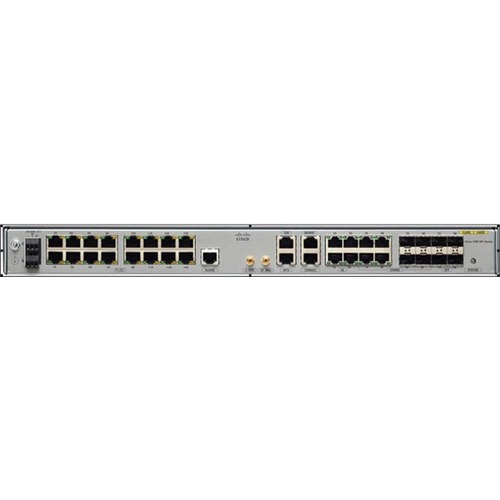 Cisco ASR 901 Series Aggregation Services Router Chassis - T-carrier/E-carrier - 8 Ports - Management Port - 8 - Gigabit Ethernet - 1U - Rack-mountable - 90 Day