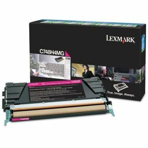 Lexmark Original Laser Toner Cartridge - Magenta - 1 Each - 10000 Pages