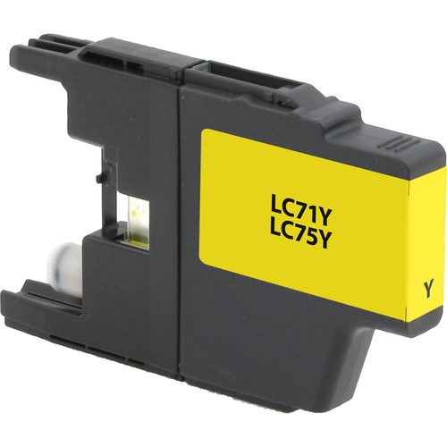 Dataproducts Remanufactured Ink Cartridge - Alternative for Brother - Yellow - Inkjet - High Yield - 915 Pages - 1 Each - Ink Cartridges & Printheads - DPSDPCLC75YCA