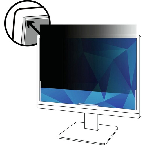 3M PF19.0 Privacy Filter for Desktop LCD Monitor 19.0" - For 19"LCD Monitor - 5:4 - Polymer, Plastic - 1 Pack - Privacy Filters - MMMPF190C4B