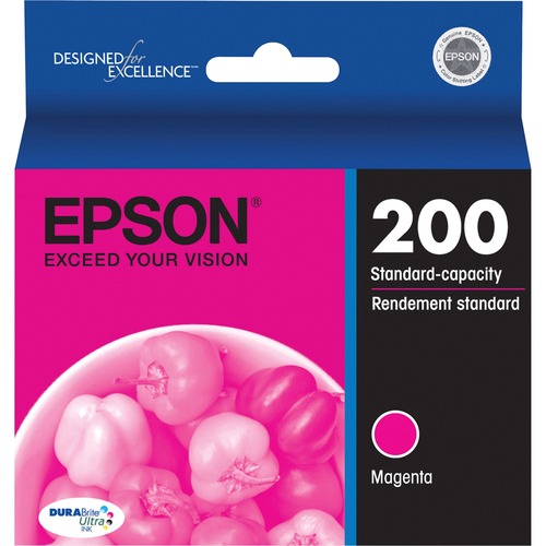 Epson DURABrite Ultra 200 Original Ink Cartridge - Inkjet - Magenta - 1 Each - Ink Cartridges & Printheads - EPST200320S