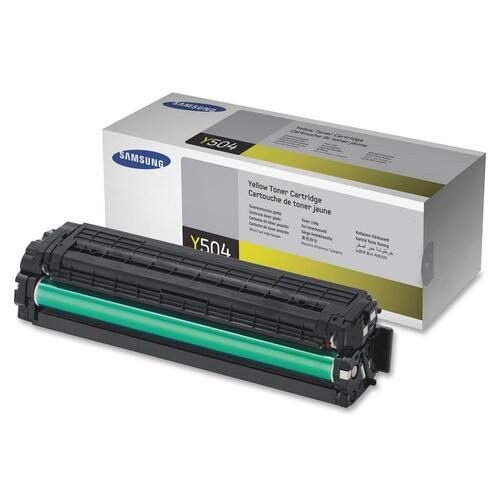 Samsung CLT-Y504S Toner Cartridge - Laser - 1800 Pages - Yellow - 1 Each - Laser Toner Cartridges - SASCLTY504S