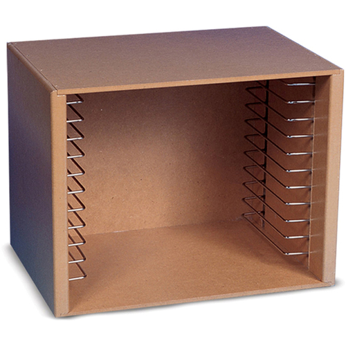 Melissa & Doug Natural Wood Puzzle Case - 12 x Puzzle - 14" Height x 9.5" Width10.5" Length%Desktop - Sturdy, Compact, Durable - Wood