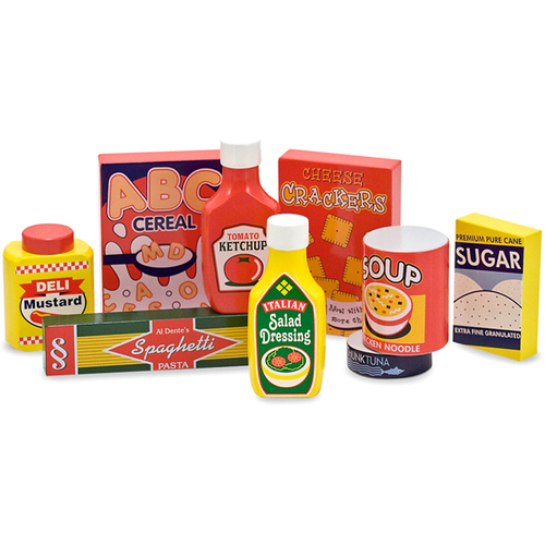 Melissa & Doug - Pantry Products Playset - Wood