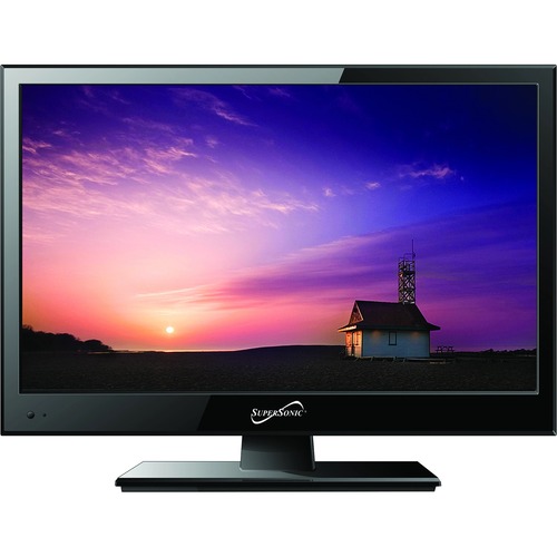 Supersonic SC-1511 15.6" LED-LCD TV - HDTV - Black - LED Backlight - 1366 x 768 Resolution