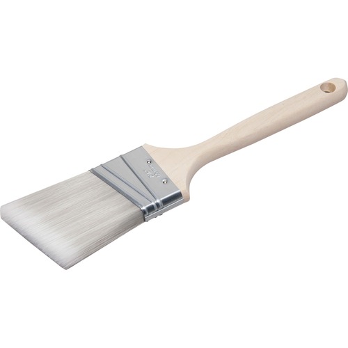 SKILCRAFT Synthetic Filament Angle Paint Brush - 1 Brush(es) - 2.50" Bristle - Steel Ferrule