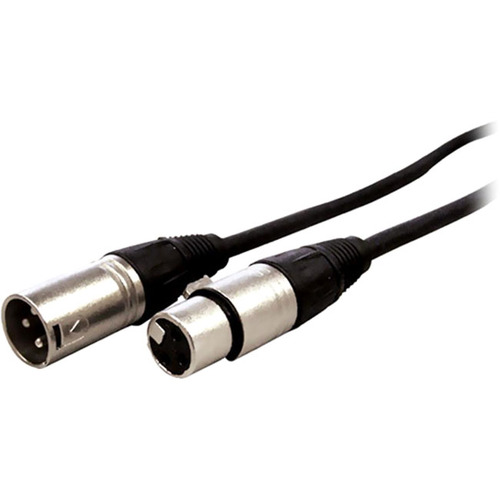 Comprehensive Standard Series XLR Plug to Jack Audio Cable 25ft - 25 ft XLR Audio Cable for Audio Device - First End: 1 x XLR Microphone - Male - Second End: 1 x XLR Microphone - Female - Shielding - Nickel Plated Connector - 24 AWG