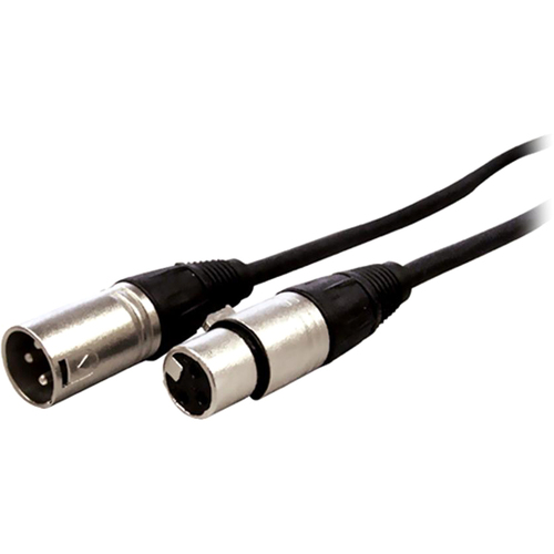 Comprehensive Standard Series XLR Plug to Jack Audio Cable 6ft - 6 ft XLR Audio Cable for Audio Device - First End: 1 x XLR Microphone - Male - Second End: 1 x XLR Microphone - Female - Shielding - Nickel Plated Connector - 24 AWG