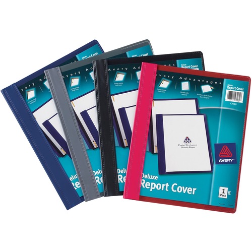 Avery Letter Report Cover 1 2 Folder Capacity 8 1 2 X 11 80 