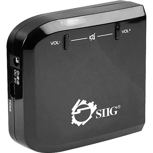 SIIG Micro HDMI to VGA with Audio Adapter - Functions: Signal Conversion - HDMI - VGA - 1 Pack