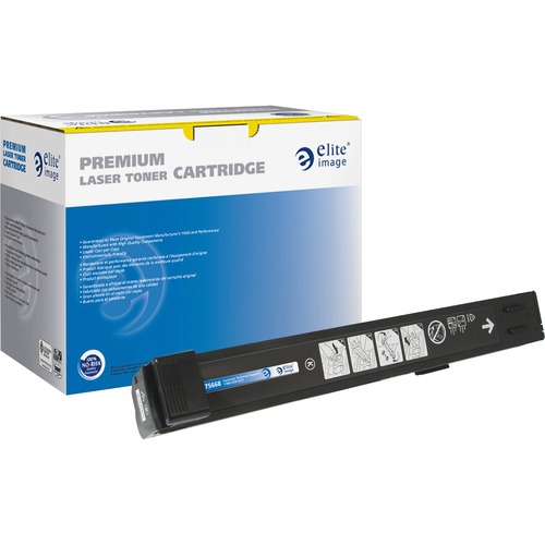 Elite Image Remanufactured Laser Toner Cartridge 823A (CB380A) - Black - 1 Each - 16500 Pages