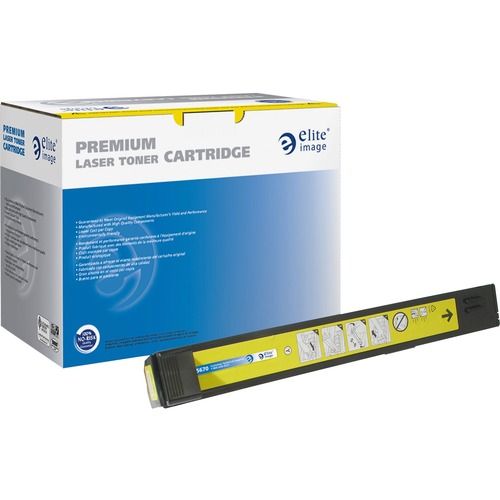Elite Image Remanufactured Laser Toner Cartridge 824A (CB382A) - Yellow - 1 Each - 21000 Pages