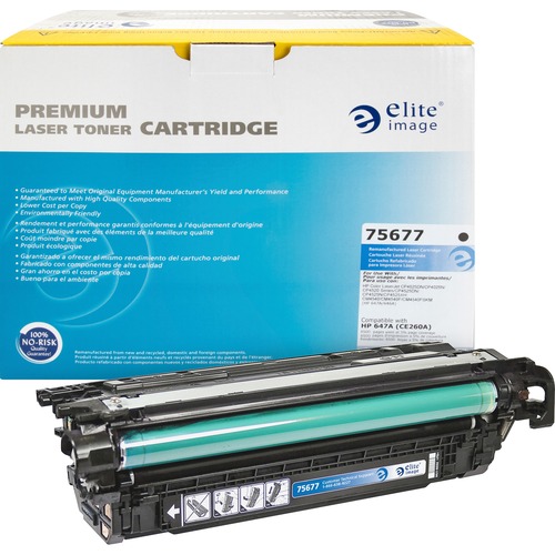 Elite Image Remanufactured Toner Cartridge - Alternative for HP 647A - Black - Laser - 8500 Pages - 1 Each