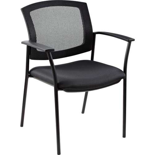 Offices To Go Ibex Guest Chair - Steel Black Frame - Reception, Side & Guest Chairs - GLBMVL2809JN02
