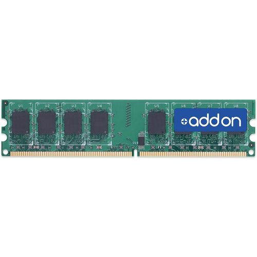 AddOn AA800D2N5/4G x1 JEDEC Standard 4GB DDR2-800MHz Unbuffered Dual Rank 1.8V 240-pin CL5 UDIMM - 100% compatible and guaranteed to work