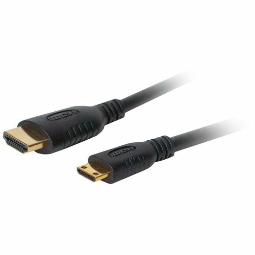 Comprehensive Standard Series High Speed HDMI A To Mini HDMI C Cable 18 Inches - 1.50 ft HDMI A/V Cable for Digital Camera, Camcorder, Smartphone, Audio/Video Device - First End: 1 x HDMI 1.3 Type A Digital Audio/Video - Male - Second End: 1 x Mini HDMI T