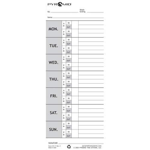 Forms & Record Keeping