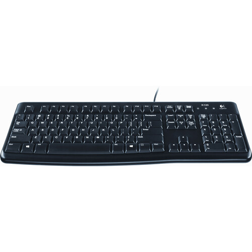 Logitech Desktop MK120 - USB Cable Keyboard - Spanish - Black - USB Cable Mouse - Optical - 1000 dpi - 3 Button - Black for PC